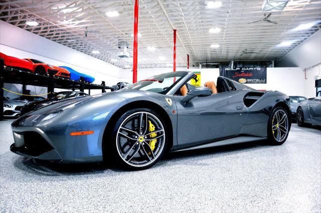 used 2017 Ferrari 488 Spider car, priced at $298,500