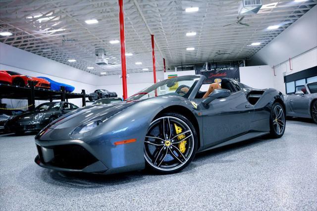 used 2017 Ferrari 488 Spider car, priced at $298,500