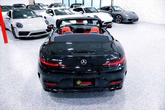 used 2022 Mercedes-Benz AMG SL 55 car, priced at $99,850
