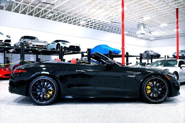 used 2022 Mercedes-Benz AMG SL 55 car, priced at $99,850
