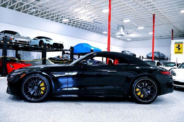 used 2022 Mercedes-Benz AMG SL 55 car, priced at $99,850