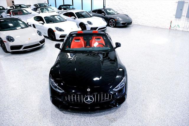 used 2022 Mercedes-Benz AMG SL 55 car, priced at $99,850
