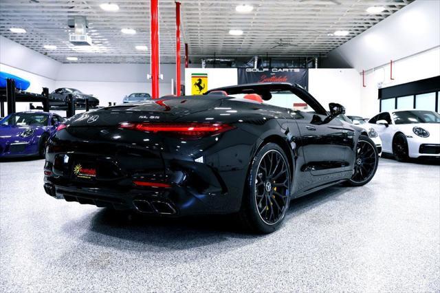 used 2022 Mercedes-Benz AMG SL 55 car, priced at $99,850