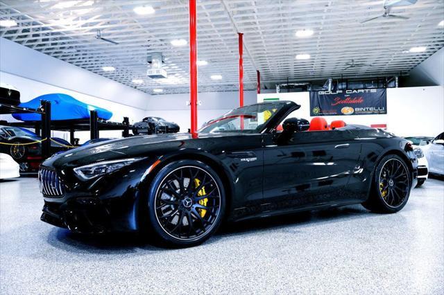 used 2022 Mercedes-Benz AMG SL 55 car, priced at $99,850