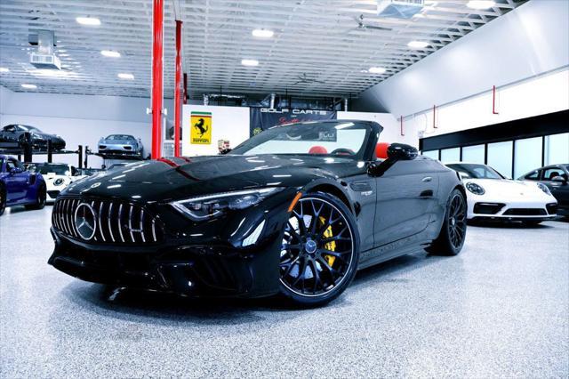 used 2022 Mercedes-Benz AMG SL 55 car, priced at $99,850