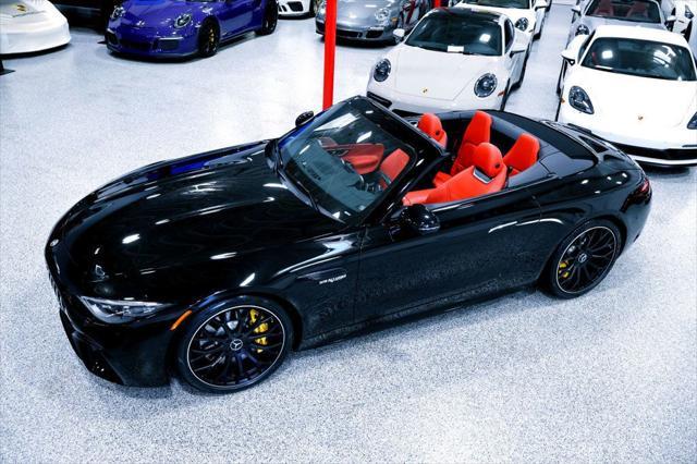 used 2022 Mercedes-Benz AMG SL 55 car, priced at $99,850