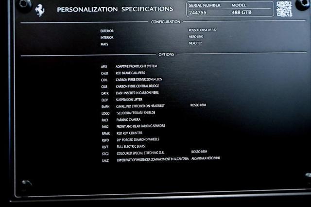 used 2019 Ferrari 488 GTB car