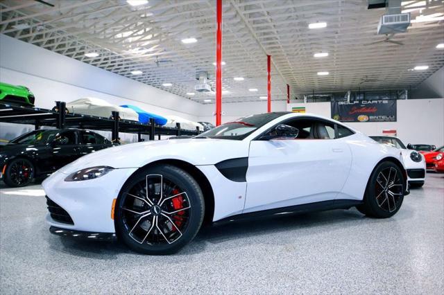 used 2021 Aston Martin Vantage car, priced at $104,500