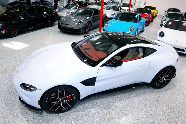 used 2021 Aston Martin Vantage car, priced at $104,500