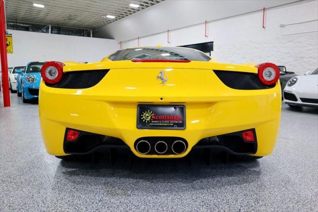 used 2011 Ferrari 458 Italia car, priced at $235,000