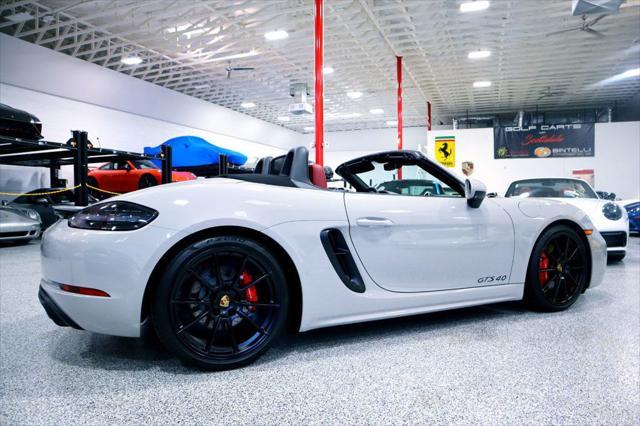 used 2024 Porsche 718 Boxster car, priced at $122,500