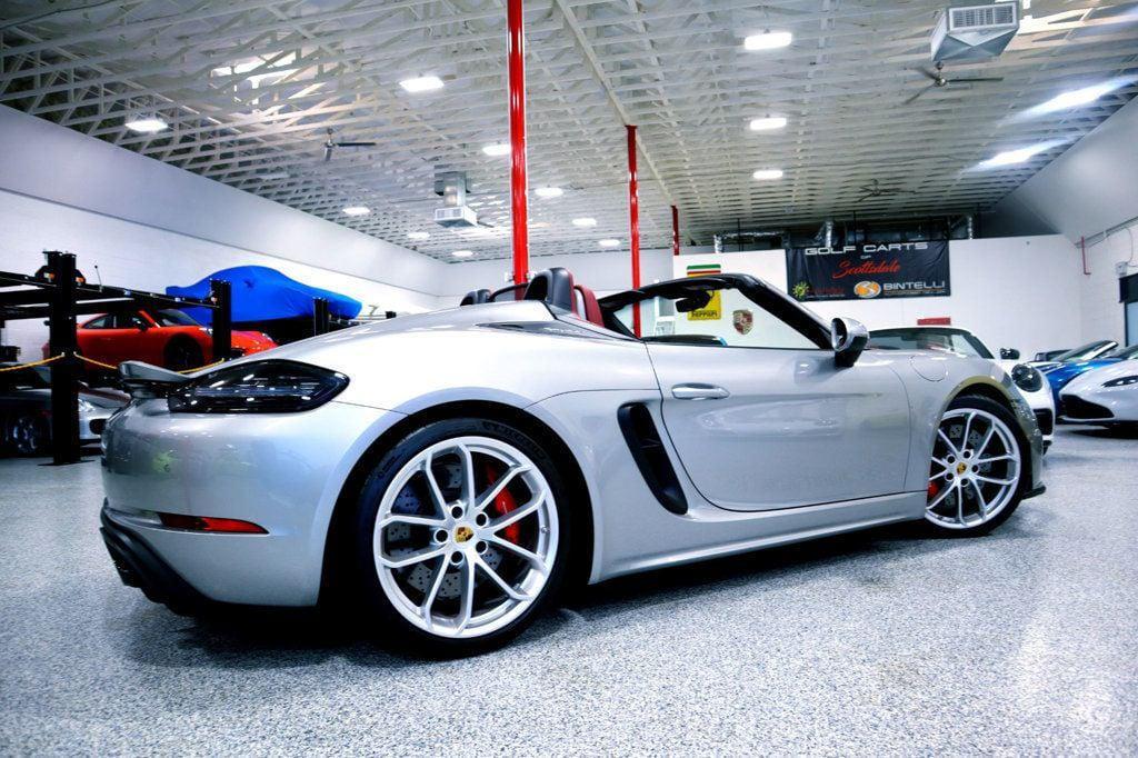 used 2023 Porsche 718 Spyder car, priced at $159,500