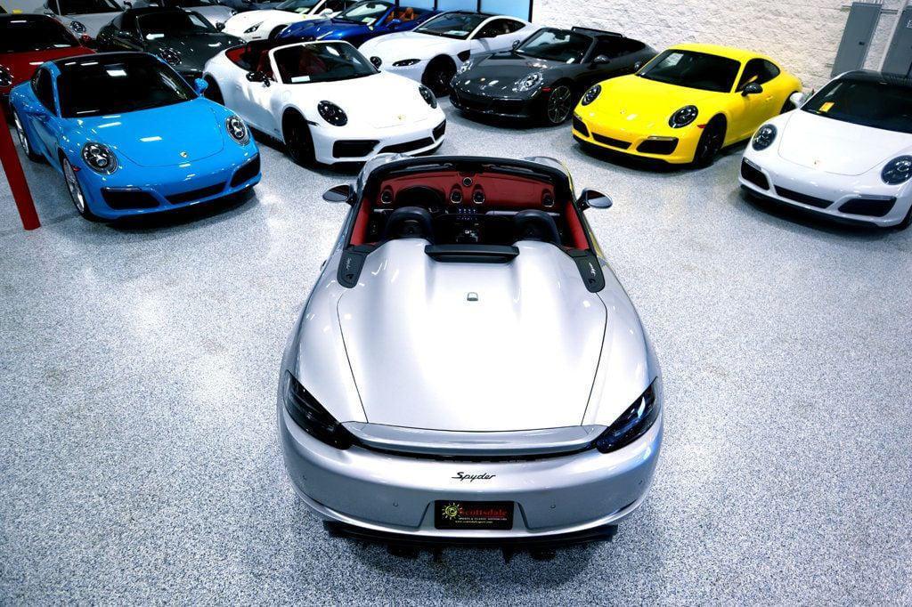 used 2023 Porsche 718 Spyder car, priced at $159,500