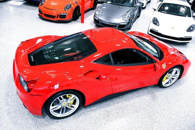 used 2018 Ferrari 488 GTB car, priced at $295,500