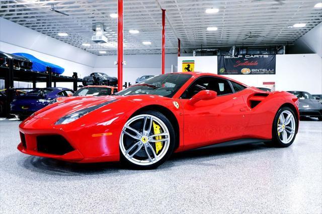 used 2018 Ferrari 488 GTB car, priced at $295,500