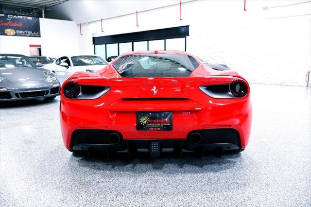 used 2018 Ferrari 488 GTB car, priced at $295,500