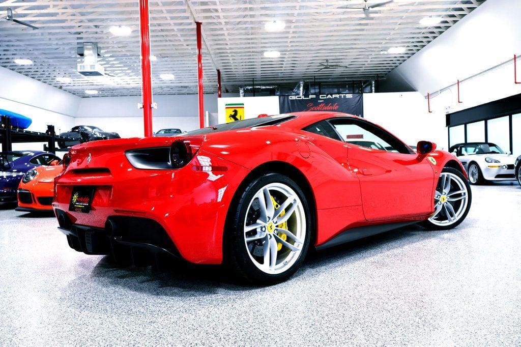 used 2018 Ferrari 488 GTB car, priced at $285,500