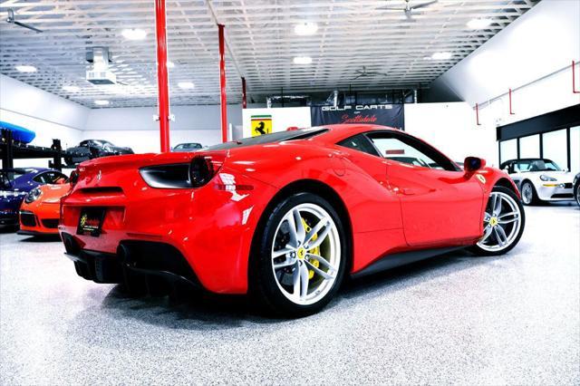 used 2018 Ferrari 488 GTB car, priced at $295,500