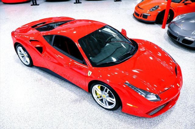 used 2018 Ferrari 488 GTB car, priced at $295,500