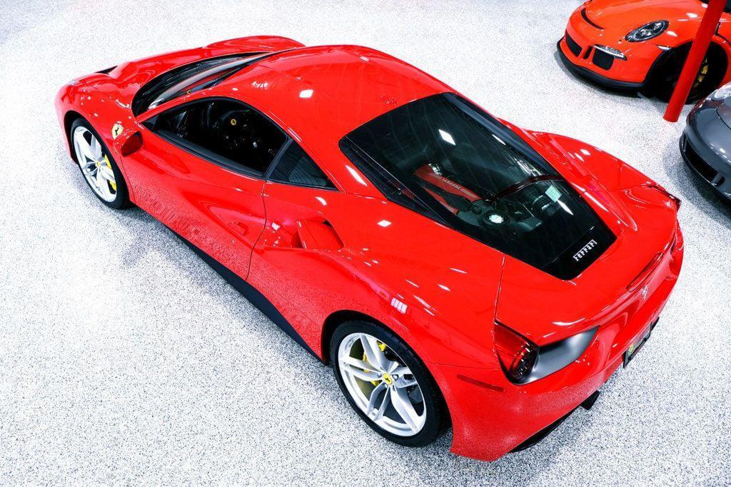 used 2018 Ferrari 488 GTB car, priced at $285,500