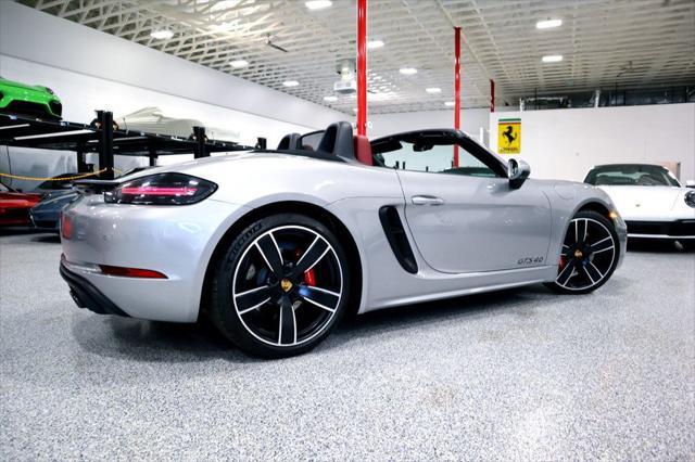 used 2021 Porsche 718 Boxster car, priced at $115,500