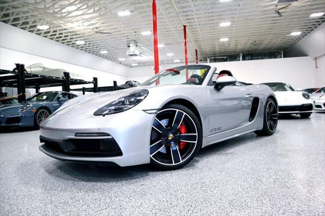 used 2021 Porsche 718 Boxster car, priced at $115,500