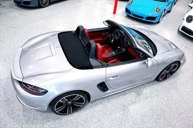 used 2021 Porsche 718 Boxster car, priced at $115,500