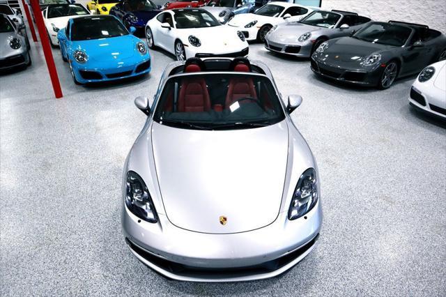 used 2021 Porsche 718 Boxster car, priced at $115,500