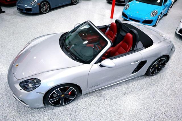 used 2021 Porsche 718 Boxster car, priced at $115,500