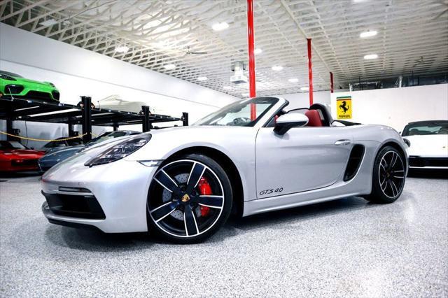 used 2021 Porsche 718 Boxster car, priced at $115,500