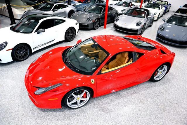 used 2011 Ferrari 458 Italia car, priced at $245,000