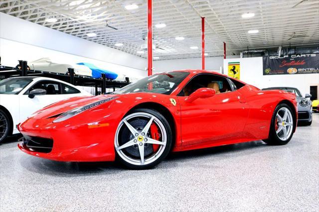 used 2011 Ferrari 458 Italia car, priced at $245,500