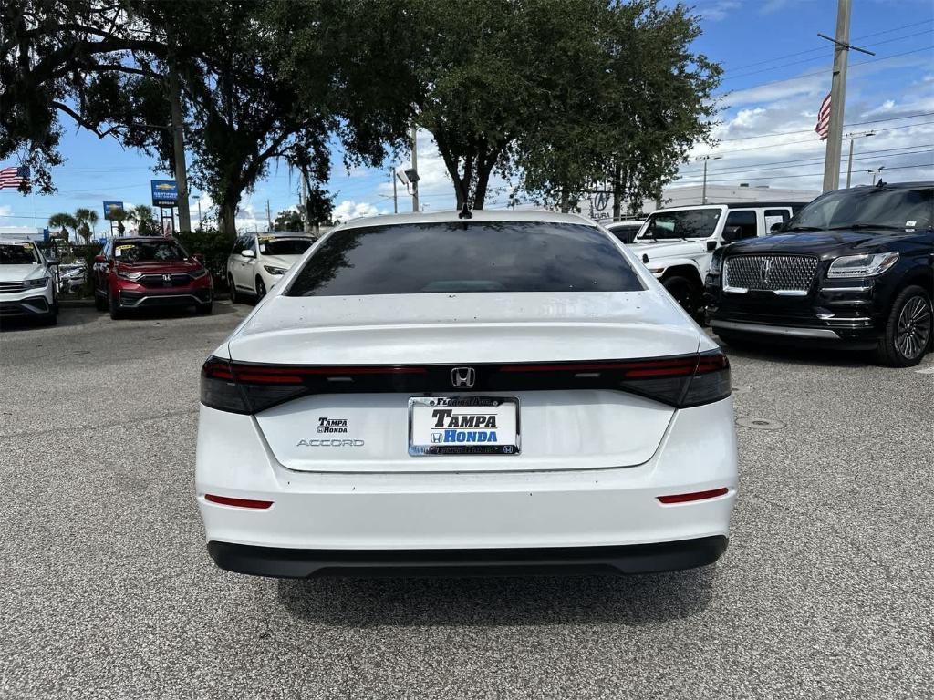 new 2025 Honda Accord car, priced at $31,200