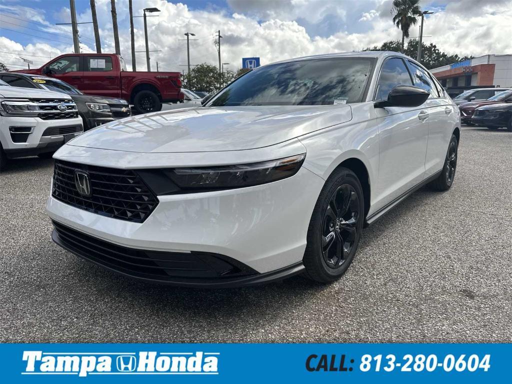 new 2025 Honda Accord car, priced at $31,200