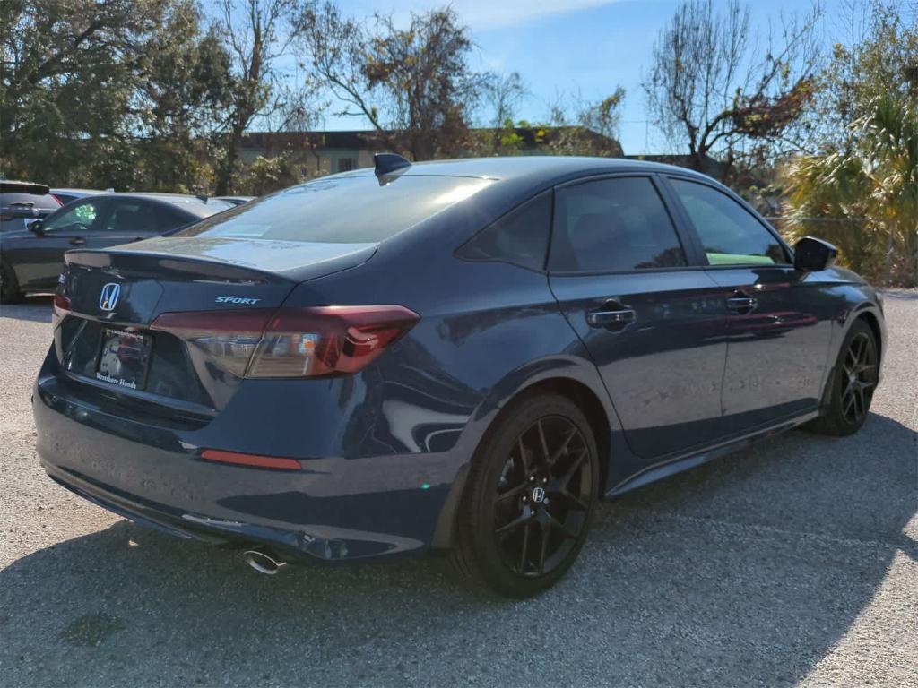 new 2025 Honda Civic car, priced at $26,966