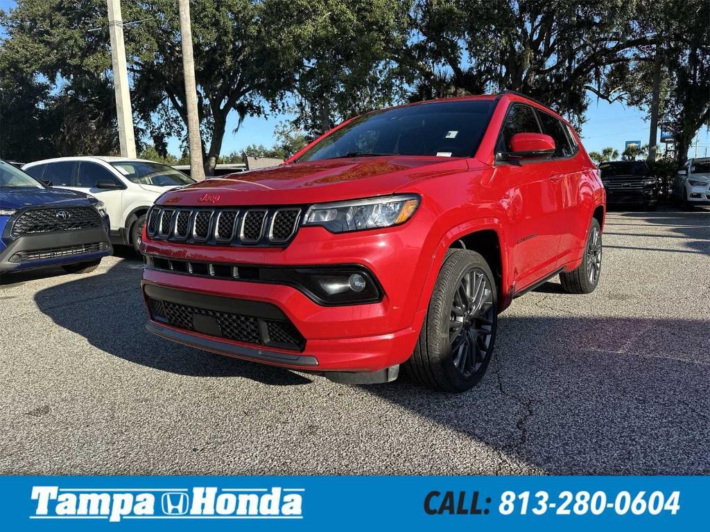 used 2023 Jeep Compass car, priced at $19,990