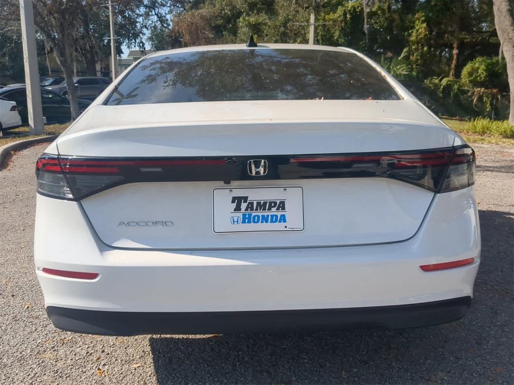new 2025 Honda Accord car, priced at $31,200