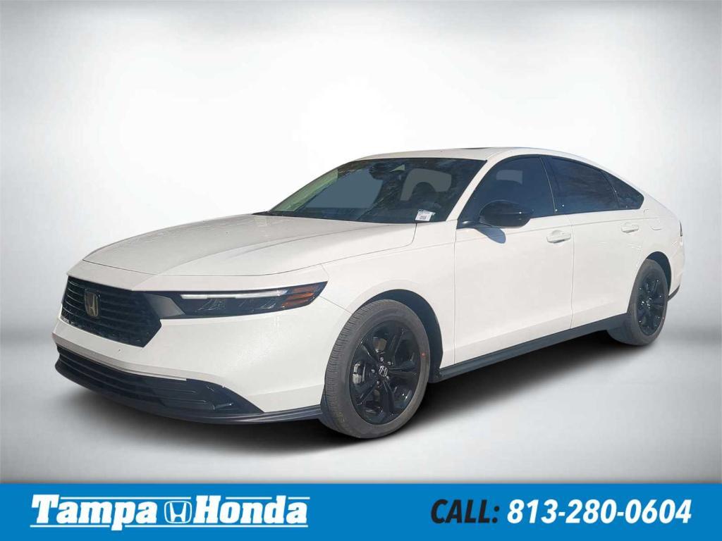 new 2025 Honda Accord car, priced at $31,200