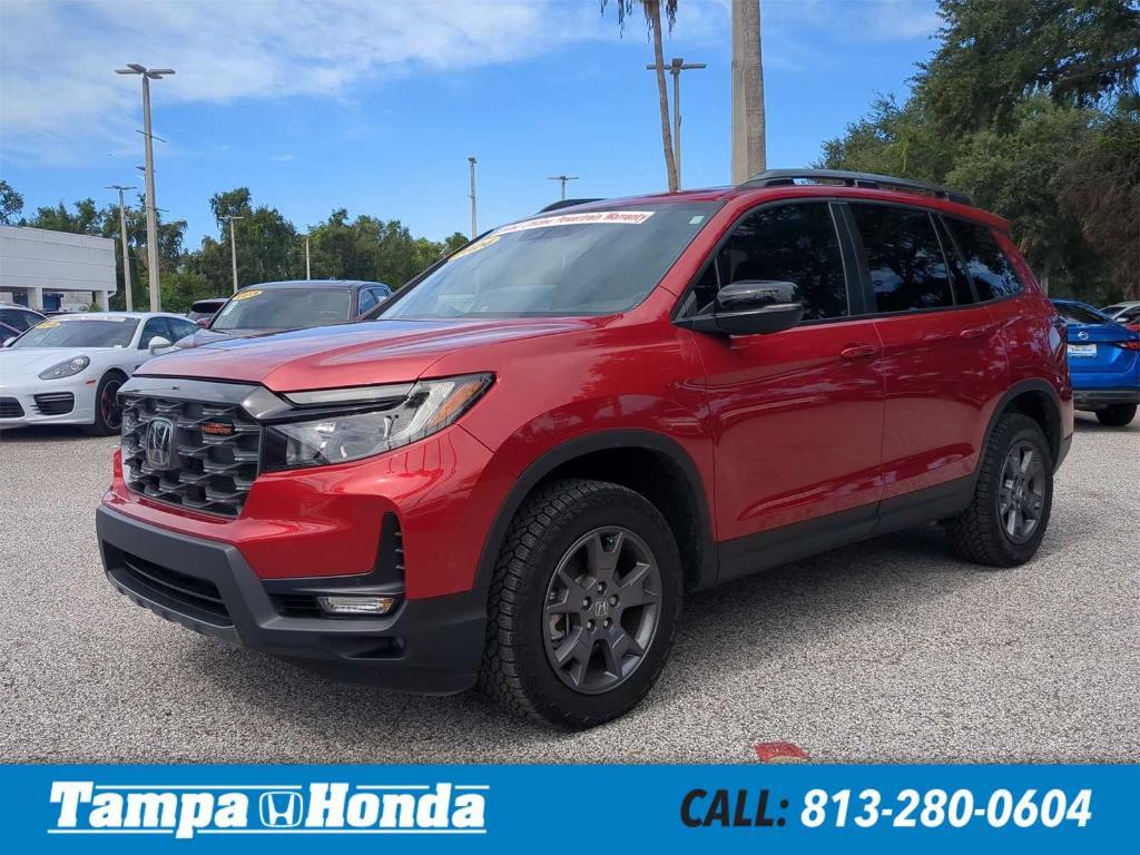 used 2024 Honda Passport car, priced at $35,733