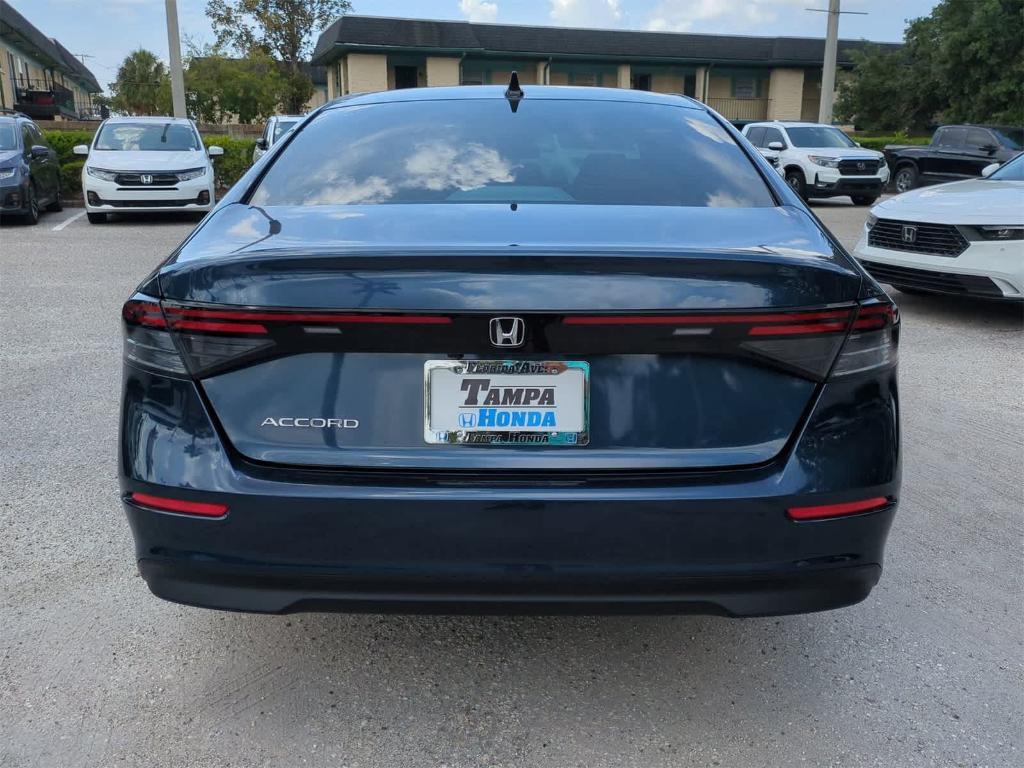 new 2025 Honda Accord car, priced at $30,759
