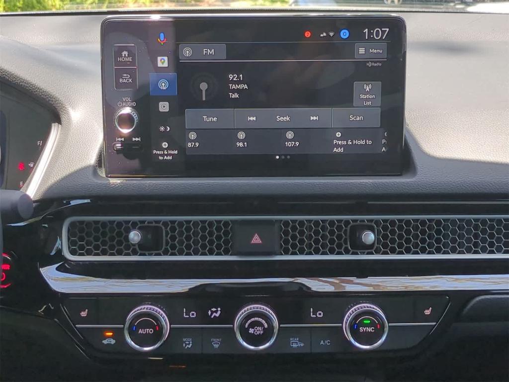 new 2025 Honda Civic Hybrid car, priced at $32,107