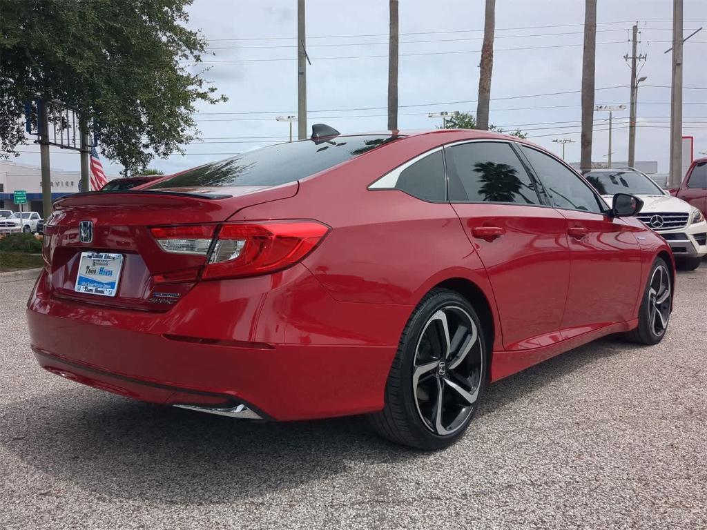 used 2022 Honda Accord Hybrid car, priced at $19,198