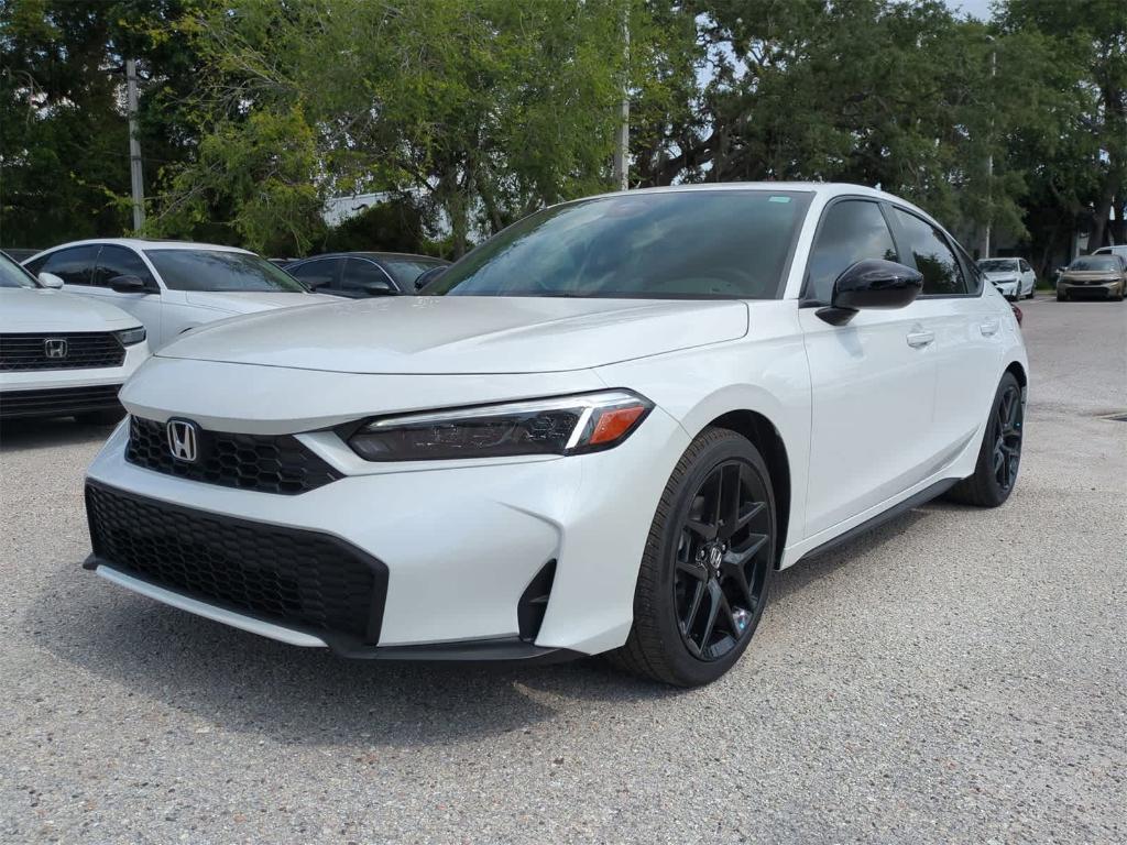 new 2025 Honda Civic Hybrid car, priced at $30,438
