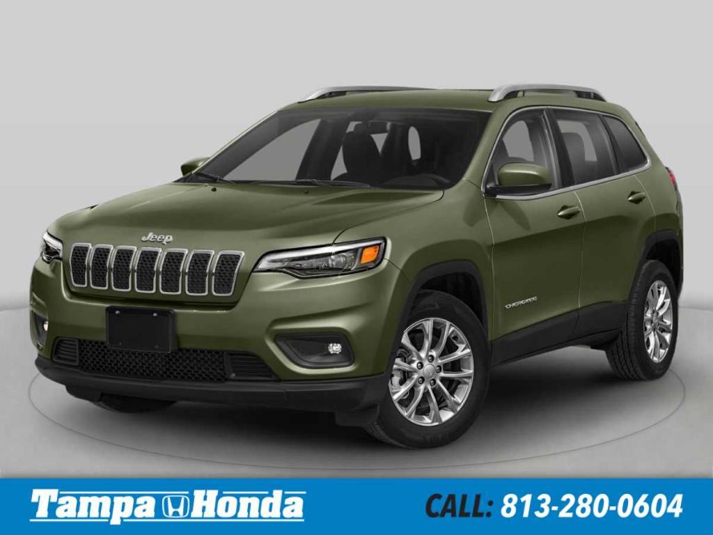 used 2021 Jeep Cherokee car, priced at $19,699