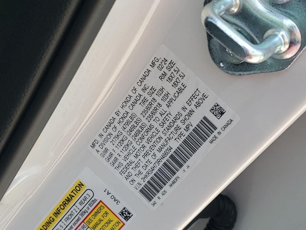 new 2025 Honda CR-V car, priced at $37,156