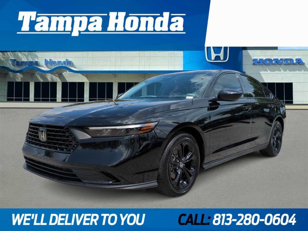 used 2025 Honda Accord car, priced at $28,600