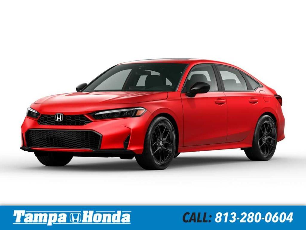 new 2026 Honda Civic car, priced at $27,214