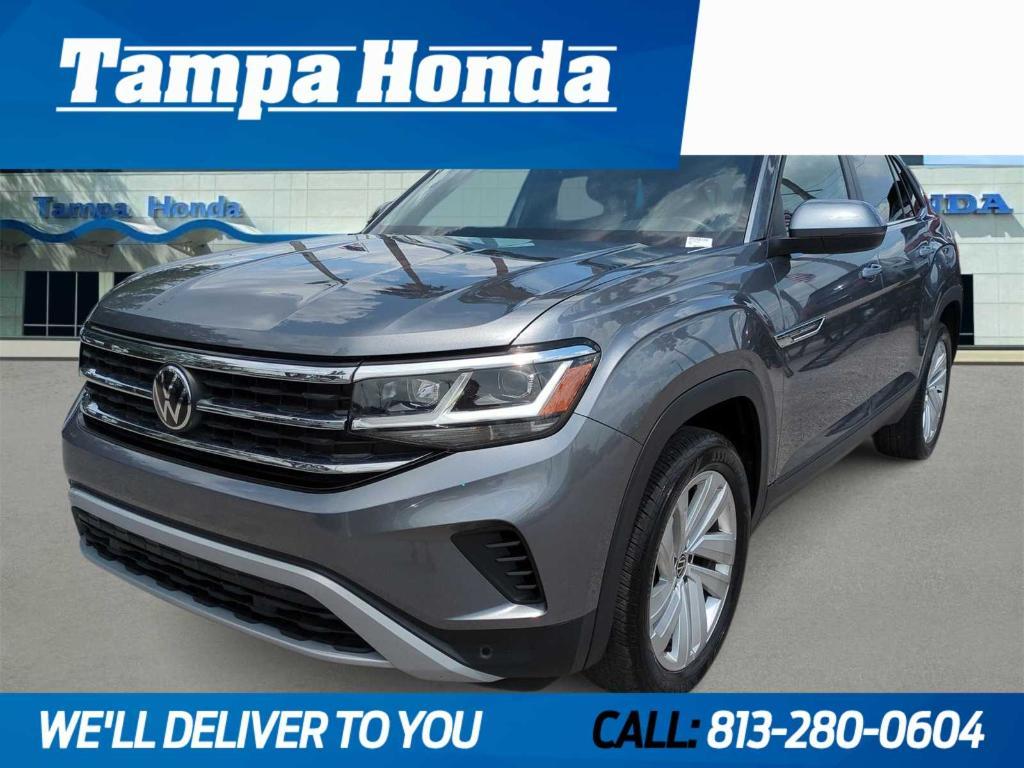 used 2023 Volkswagen Atlas Cross Sport car, priced at $25,366