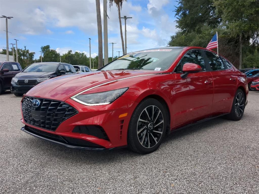 used 2021 Hyundai Sonata car, priced at $15,998