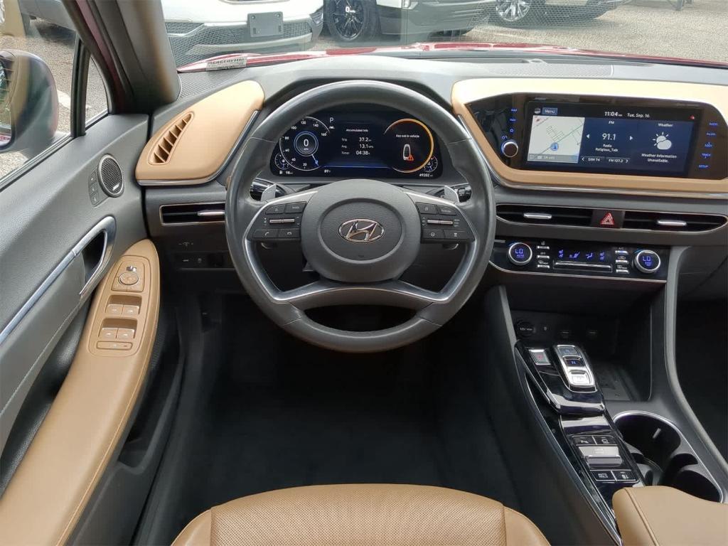 used 2021 Hyundai Sonata car, priced at $15,998